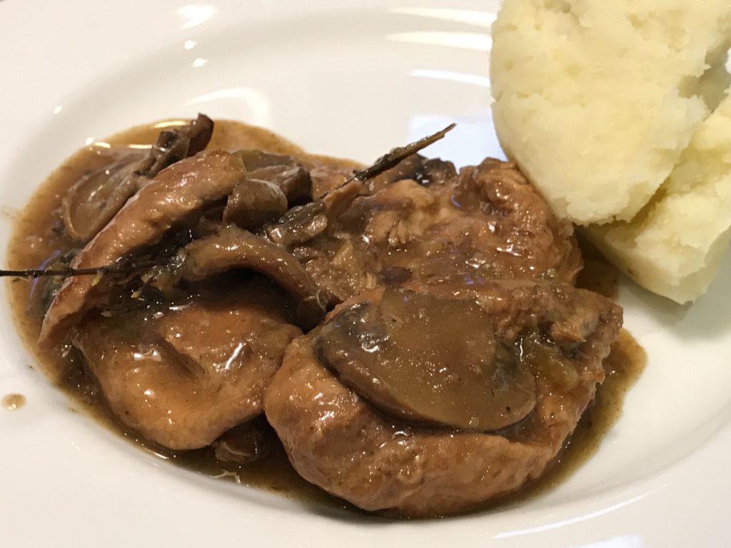 Slow cooked partridge and mushroom casserole Nico Wilson
